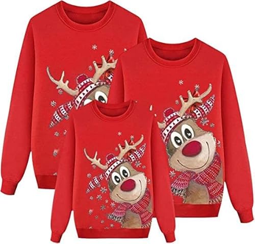 Weihnachtspullover Familie Familie Set Mit Baby Kleine Kolleginnen Pulli Weihnachten Damen Lustig Weihnachtspulli Baby Pullover Weihnachten Black Friday Angebote 2022 Lustig von Alueeu