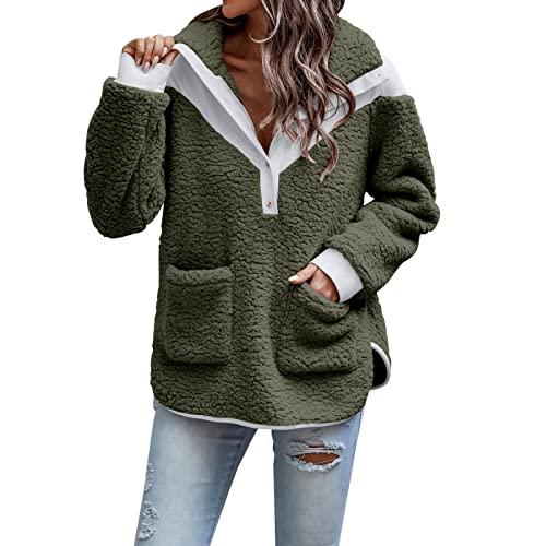 Wollpullover Damen Winter Schafwolle Fleecepulli Damen Warm S Vintage Rollkragen Muster Schafwolle Fleecepulli Wolle Fleece Pulli Winterpuli Winterpullover Wollpullover Woll Pullover von Alueeu