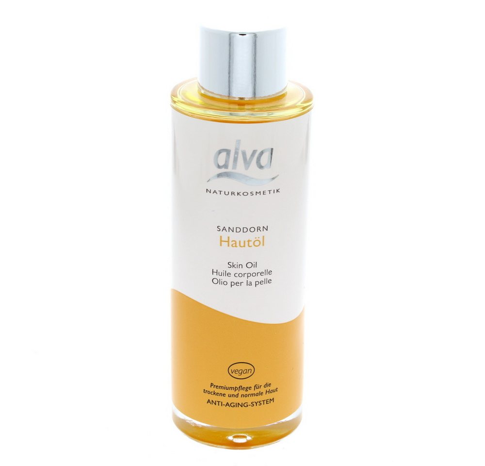 Alva Gesichtspflege Sanddorn Hautöl, 100 ml Alva Gesichtspflege Sanddorn Hautöl, 100 ml von Alva