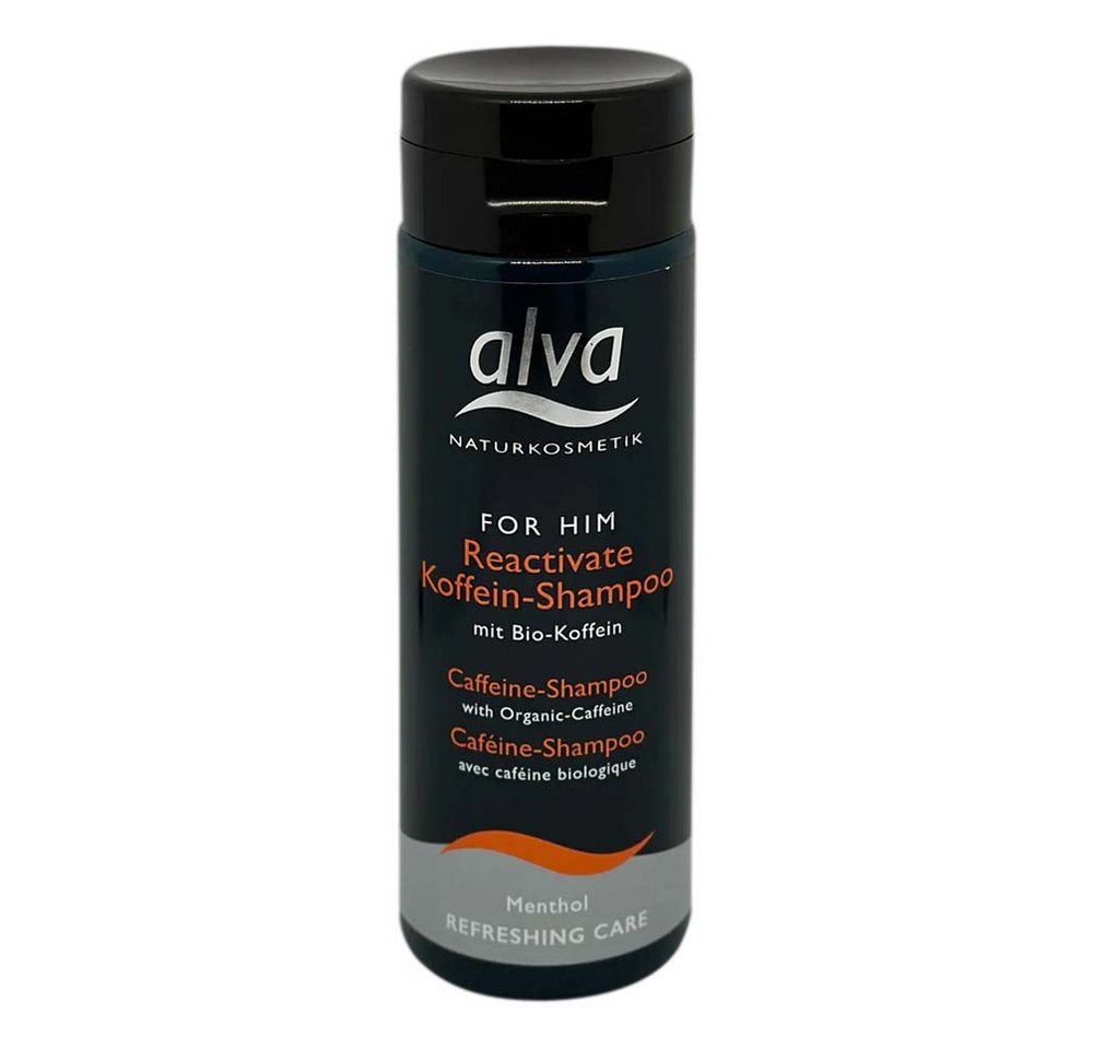 Alva Haarshampoo FOR HIM - Reactivate Koffein-Shampoo 200ml von Alva