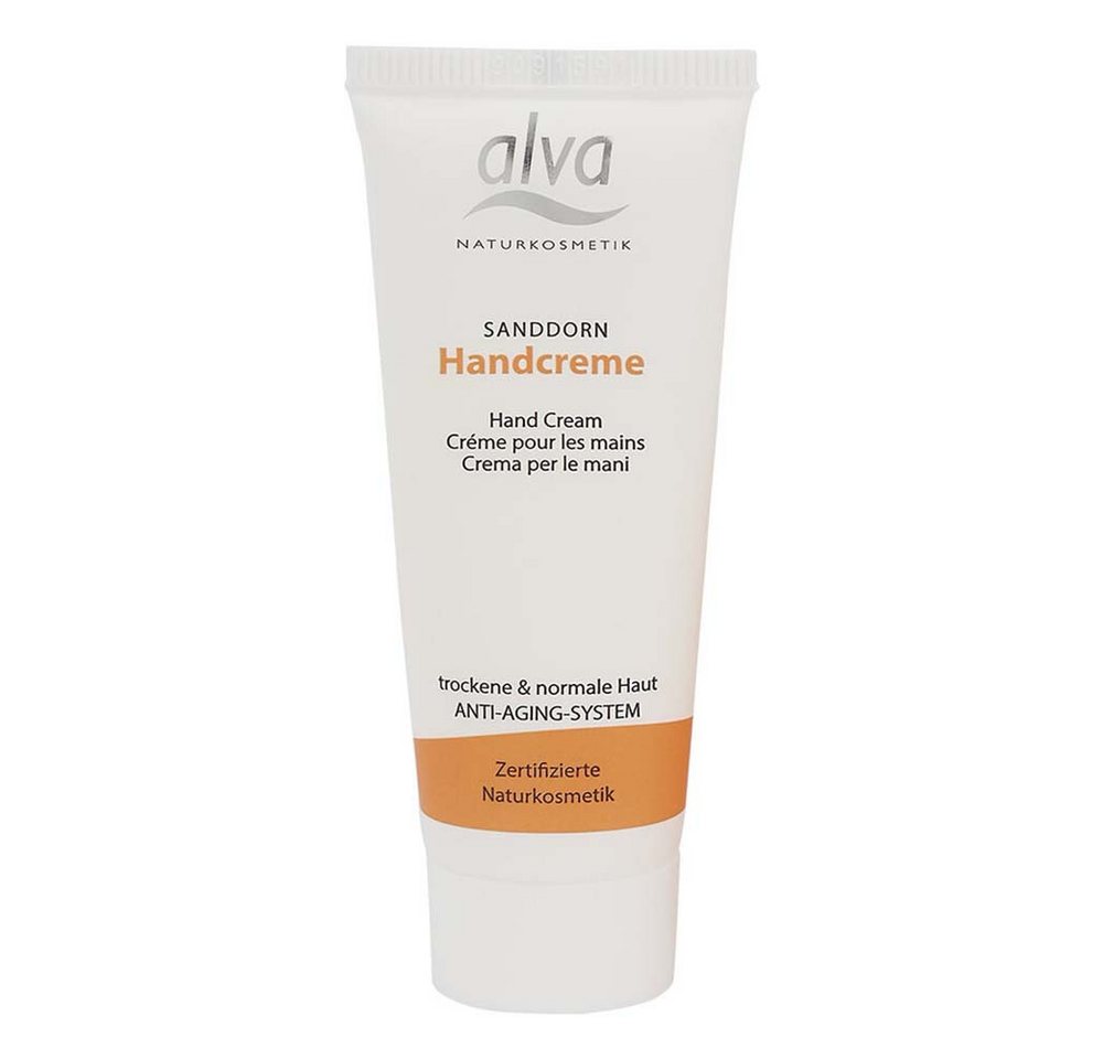 Alva Handseife Sanddorn - Handcreme Mini 18ml von Alva