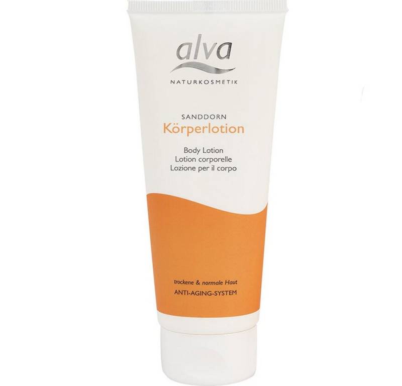 Alva Körperlotion Sanddorn, 100 ml von Alva