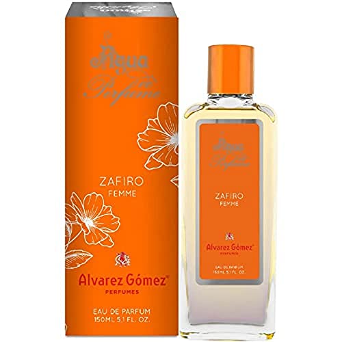 Parfümwasser Saphir Flasche 150 ml Parfümwasser magnetisch von Alvarez Gomez