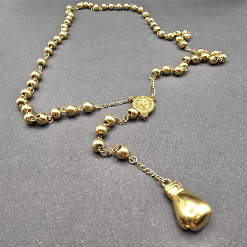 Herren Kette Mit Boxhandschuhe Herren Kette Mit Boxhandschuhe von AlvarooJewelry