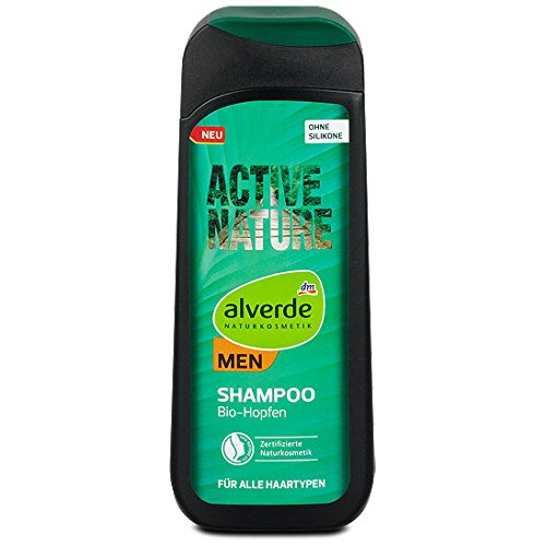 Alverde Men Shampoo für Herren, für alle Haartypen, 200 ml von Alverde