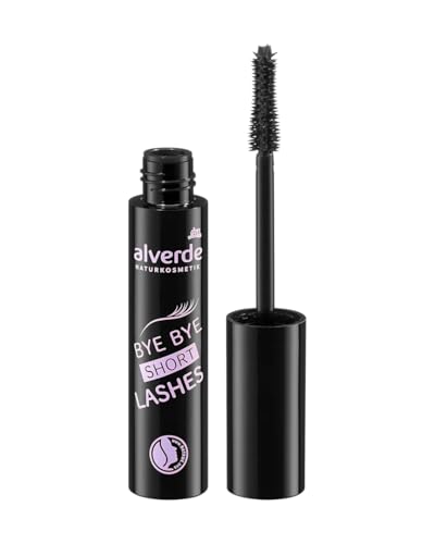 alverde NATURKOSMETIK Mascara Bye Bye Short Lashes Schwarz, 14 ml von Alverde