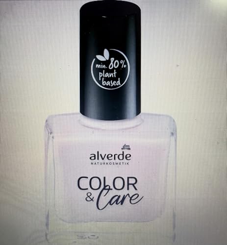 alverde NATURKOSMETIK Nagellack Color & Care Nail Polish 30 Bridal Beige, 10 ml von Alverde