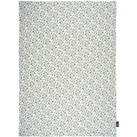 Alvi® Babydecke Petit Fleurs grün/weiß 75 x 100 cm von Alvi