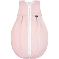 Alvi® Schlafsack Jersey Light Rosa feder rosa/weiß von Alvi