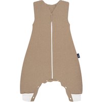 Alvi® Sleep-Overall Starfish taupe/weiß von Alvi