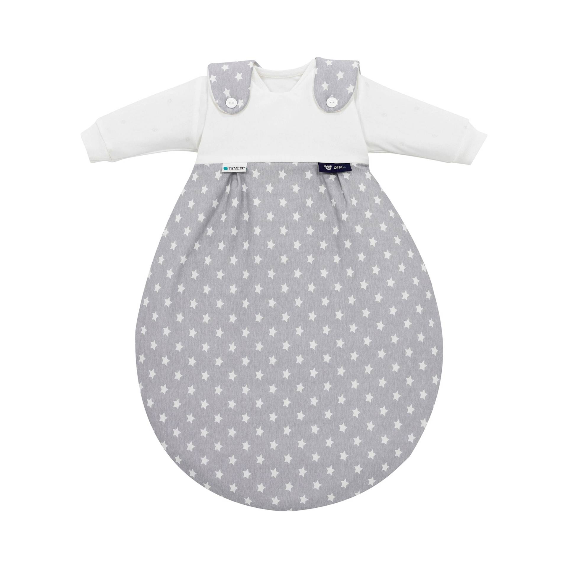 Alvi Baby-Mäxchen 3-tlg. Ganzjahresschlafsack Tencel™ Stars 2.5 TOG von Alvi