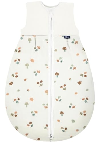 Alvi Schlafsack Mäxchen Thermo Exklusiv | Baby-Schlafsack ohne Ärmel | Winterschlafsack Außensack wattiert von Alvi