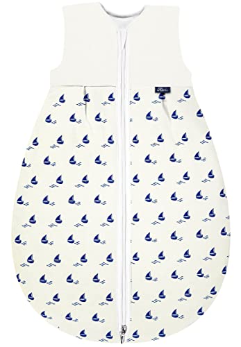 Alvi Schlafsack Mäxchen Thermo Exklusiv | Baby-Schlafsack ohne Ärmel | Winterschlafsack Außensack wattiert von Alvi