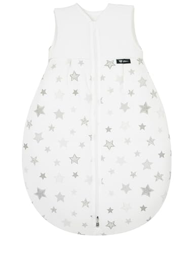 Alvi Schlafsack Mäxchen Thermo Exklusiv | Baby-Schlafsack ohne Ärmel | Winterschlafsack Außensack wattiert von Alvi