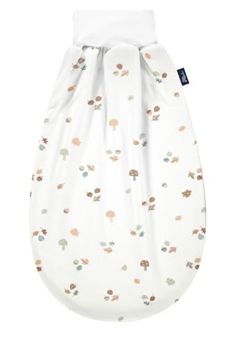 Alvi Baby Schlupfmäxchen Thermo Exclusiv | Pucksack 0-3 Monate | Baby-Schlafsack 100% Baumwolle | Winterschlafsack waschbar | Strampelsack von Alvi