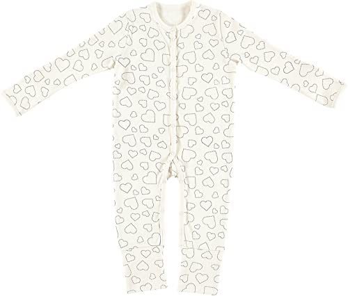 Alvi Pyjama Baby Schlafanzug | Baby Schlafstrampler | Babykleidung ab 0 Monate Kinderschlafsack Babyschlafsack | Schlafsack Neugeborene Kleinkinder Mädchen & Jungen | Ganzjährig von Alvi