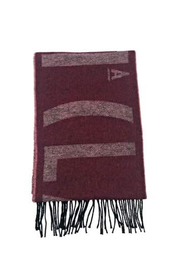 ALVIERO MARTINI 1a CLASSE Schal mit Fransen am Saum und Maxi-Logo 30 x 180 cm, 0289 Raspberry von Alviero Martini 1A Classe