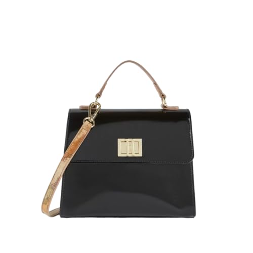 Alviero Martini 1A Classe Handtasche brilliant klein LLB11M632 schwarz, Schwarz von Alviero Martini 1A Classe