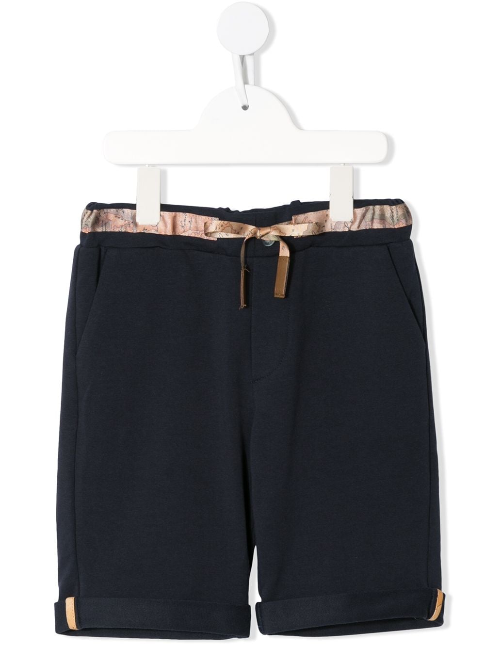 Alviero Martini Kids Klassische Shorts mit Ripsband - Blau von Alviero Martini Kids