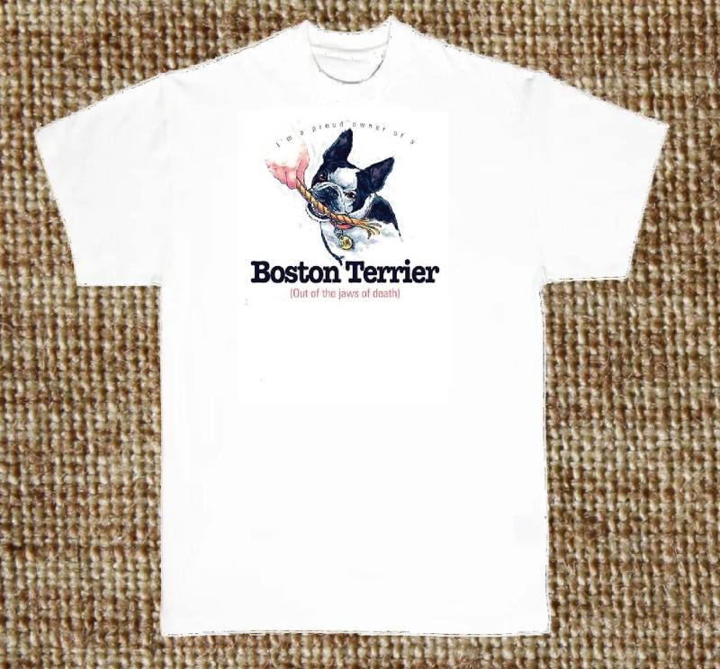 Boston Terrier T-Shirt, Lustiger Hund Humor, | Sweatshirt, Hoodie Auf Anfrage Erhältlich # 814G von AlwaysInStitchesCo