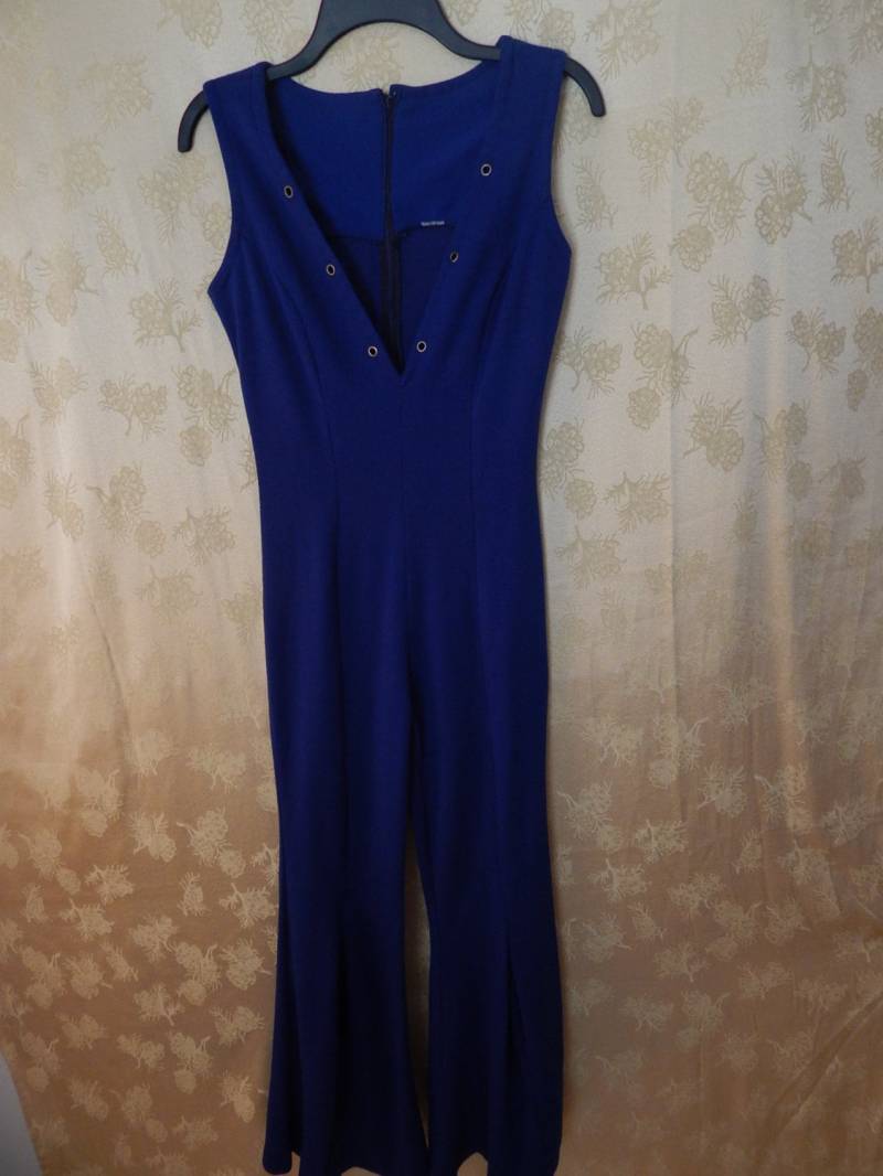 Ärmelloser Overall Mit V-Ausschnitt Aus Den 60Er Jahren von AlwaysPlanBVintage