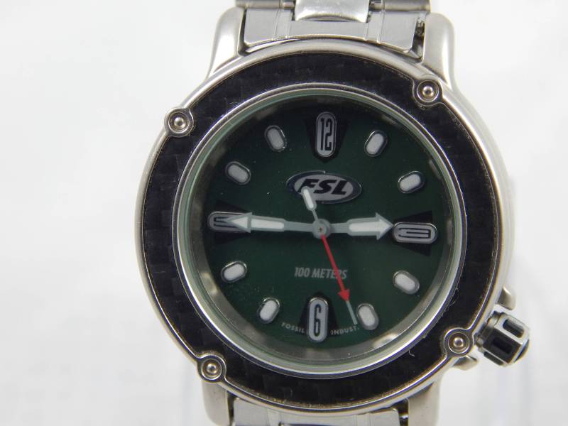 Vintage Fossil Armbanduhr von AlwaysPlanBVintage