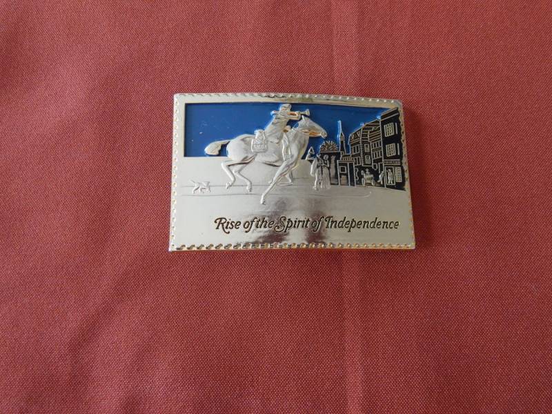 Vintage Gürtelschnalle +Spirit Of Unabhängigkeit+ von AlwaysPlanBVintage