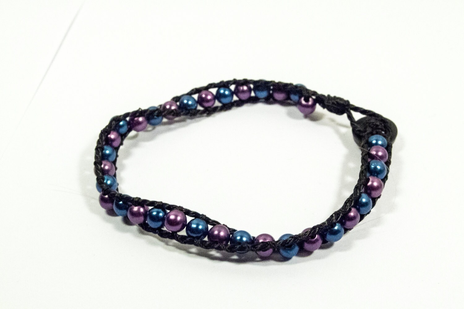 Violett Und Blau Armband - Darkest Wishes From Clouds von AlwaysSaturday