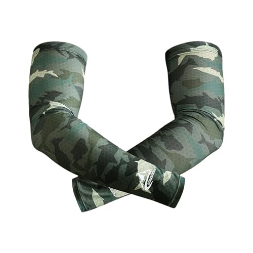 Sun Protection Arm, UV Block Arm Compression Covers,sun Protection Ice Sleeves For Men, Outdoor Sports Accessory For Volleyball,Arm Warmers Sleeves,Protection Cooling UPF 50 Compression Arm von Alwida