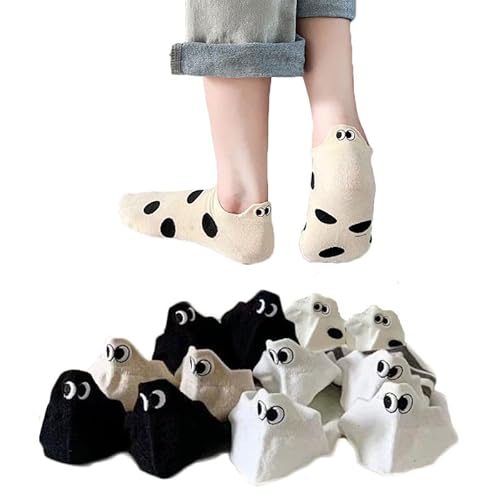 Alxad 5 Paar Sneaker Socken Damen 35-38 Bunt Lustige Baumwolle Sportsocken Weicher Atmungsaktiver Bestickte Kurze Socken mit Motiv Alxad 5 Paar Sneaker Socken Damen 35-38 Bunt Lustige Baumwolle Sportsocken Weicher Atmungsaktiver Bestickte Kurze Socken mit Motiv von Alxad