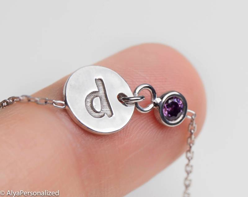 Personalisiertes Geschenk - Geburtsstein Armband Freundschaftsarmband Weihnachtsgeschenk Für Sie Armbänder Frauen Beste Freundin von AlyaPersonalized