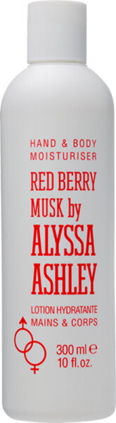 Alyssa Ashley Red Berry Musk Hand & Body Lotion 300 ml von Alyssa Ashley