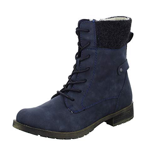 Alyssa 1215-11 Damen Schnürstiefelette Warmfutter, Größe 41 von Alyssa