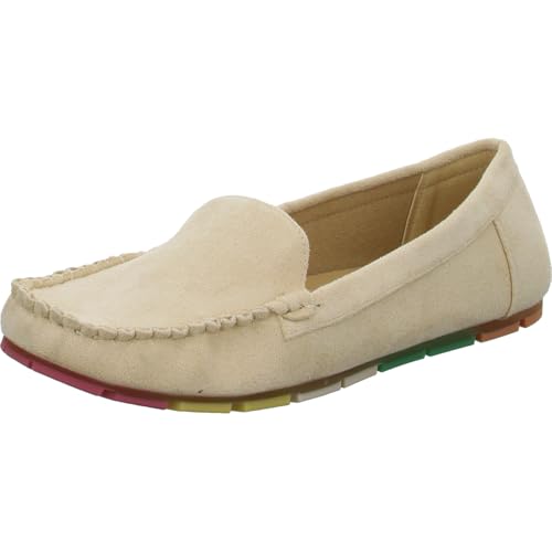 Alyssa 1478-C72-4-BE Damen Slipper Halbschuh Casual, Größe 40 von Alyssa