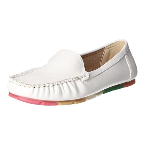 Alyssa Slipper/Kletthalbschuh Freizeit (Casual) 1478-C72-4-WH von Alyssa