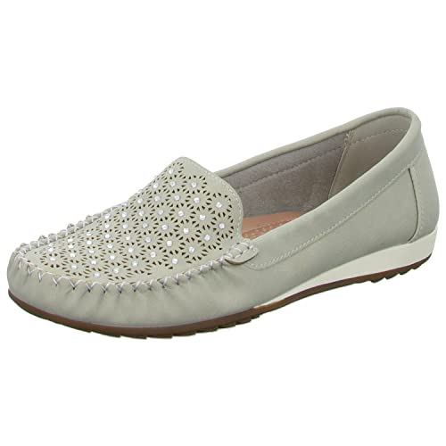 Alyssa 242730-221 Damen Slipper Halbschuh gelocht oder geflochten, Größe 41 von Alyssa