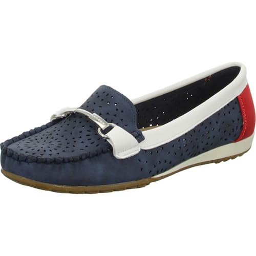 Alyssa Slipper/Kletthalbschuh luftdurchlässig (durchbrochenes/geflochtenes Obermaterial) 242787-835-NA von Alyssa