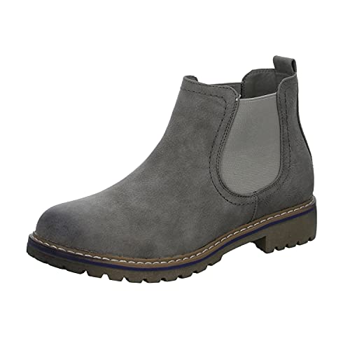 Alyssa A705-18 Damen Schlupf/Reißverschlussstiefelette Kaltfutter, Größe 37 von Alyssa