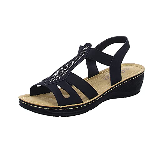 Alyssa P6629-2 Damen Komfort Sandalette, Größe 40 von Alyssa