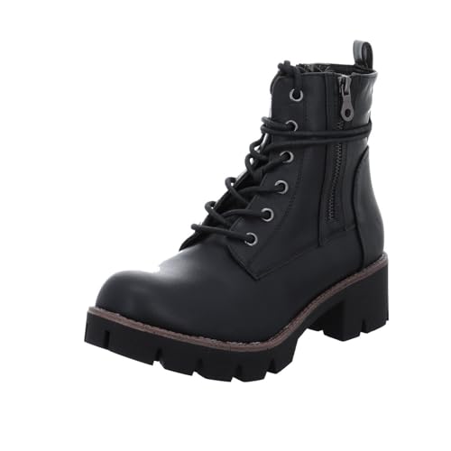 Alyssa R53-B00605-BK Damen Schnürstiefelette Warmfutter, Größe 38 von Alyssa