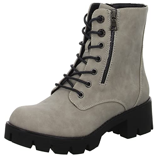 Alyssa R8-B05310-GY Damen Schnürstiefelette Warmfutter, Größe 38 von Alyssa