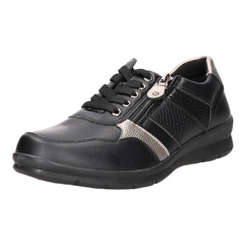 Schnürhalbschuh Freizeit (Casual) 267134-BK von Alyssa