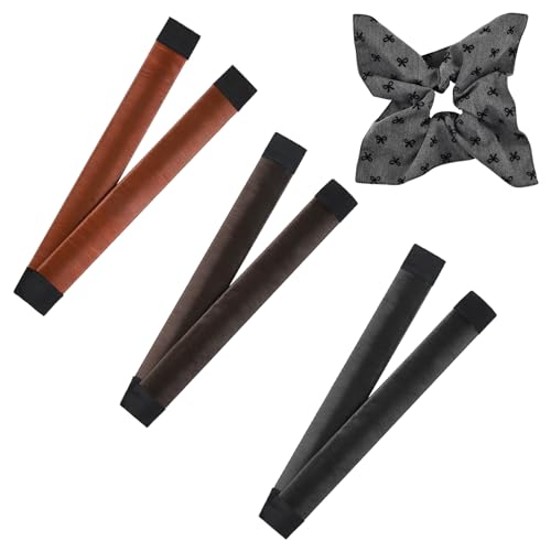 3 Stück Dutt Maker, Flechthilfe & Haarband,Schnappband Haarband,Haarknotenmacher Französisch Haar Donut Bun Werkzeug,Flechthilfe Haare Mädchen Damen 3 Stück Dutt Maker, Flechthilfe & Haarband,Schnappband Haarband,Haarknotenmacher Französisch Haar Donut Bun Werkzeug,Flechthilfe Haare Mädchen Damen von Alyxen