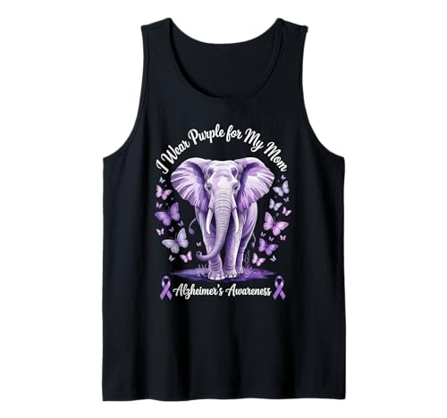 Mama Alzheimer's Awareness Elefant Wear Violett für meine Mutter Tank Top Mama Alzheimer's Awareness Elefant Wear Violett für meine Mutter Tank Top von Alzheimer's Awareness Tees NYC