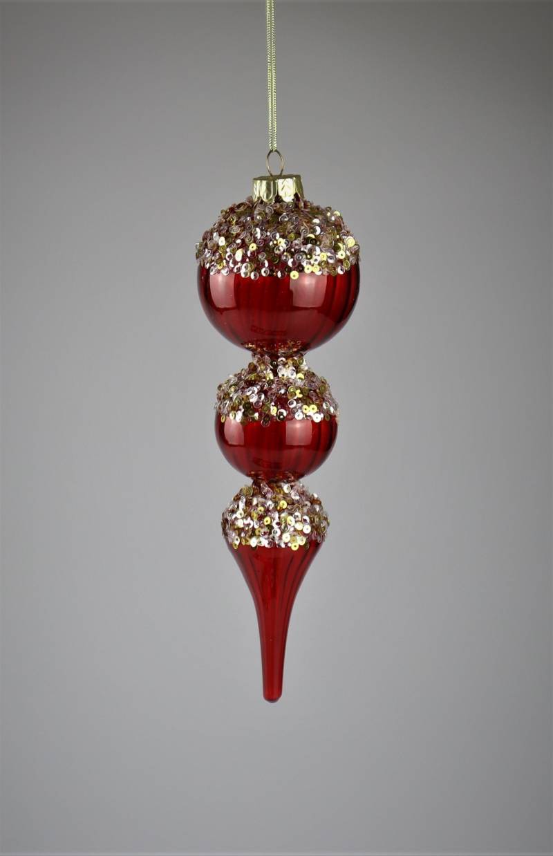 AM Design Christbaumschmuck "aus Glas, Ø: 21 cm", 2er Set von Am Design