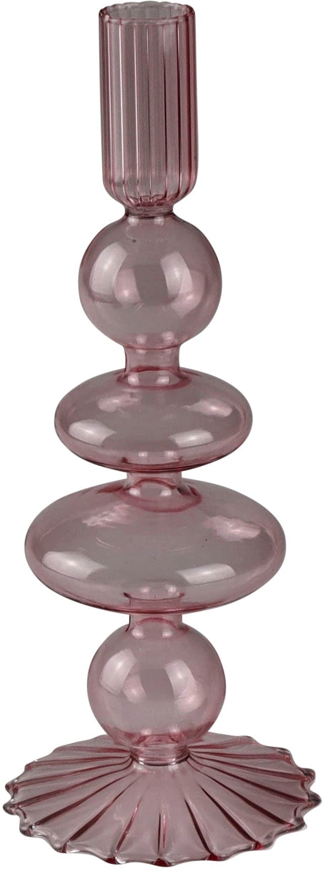 AM Design Kerzenhalter "Stabkerzenhalter aus Glas", (Set, 2 St.), Höhe ca. 22 cm von Am Design