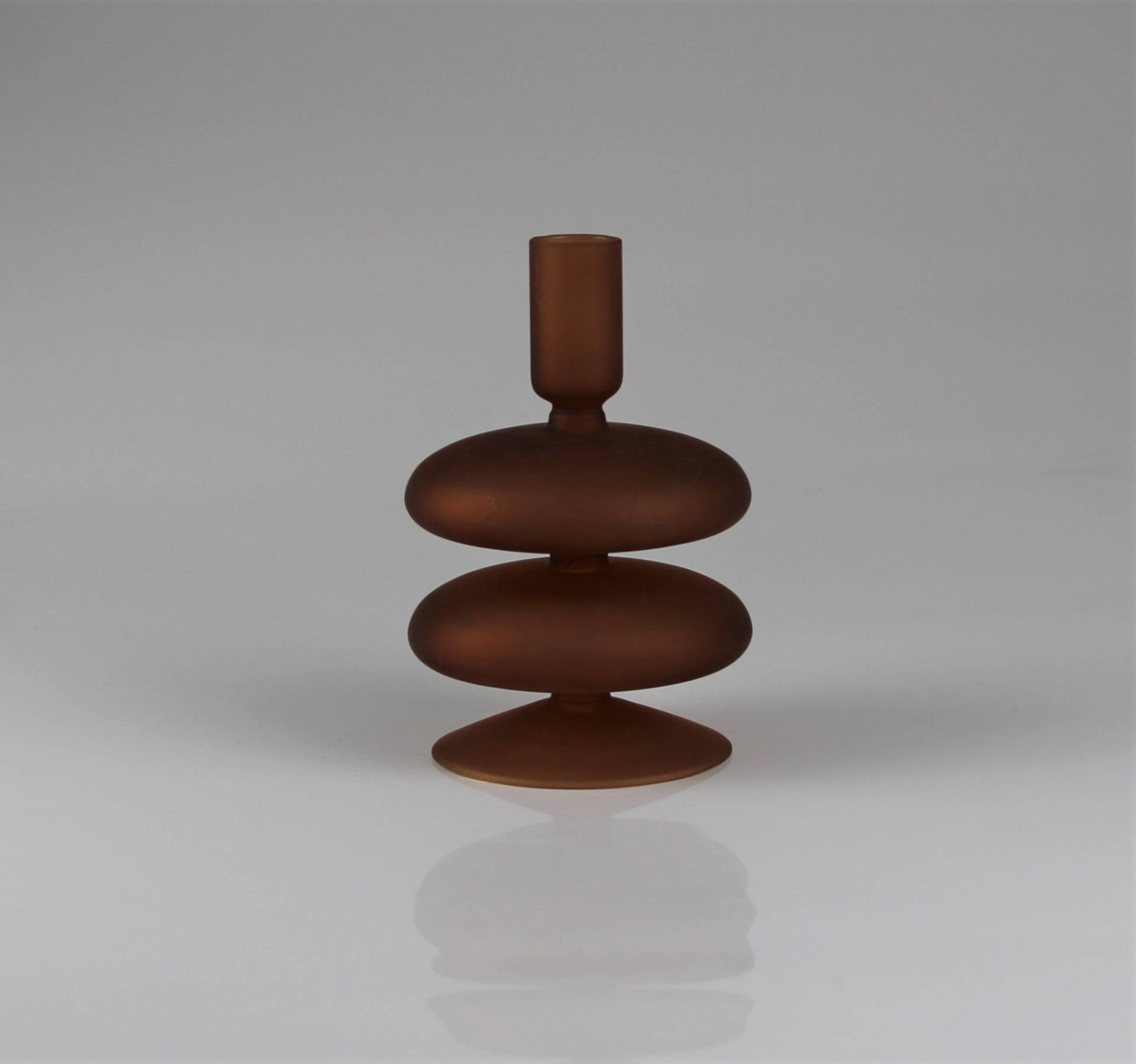 AM Design Kerzenhalter "aus Glas", (2 St.), 2er Set, BxH: 10x16 cm von Am Design
