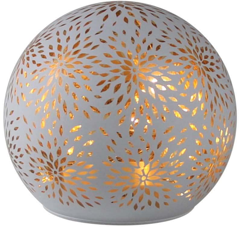 AM Design LED Kugelleuchte 1 Stk. Warmweiß Weihnachtsdeko, mit abgebildeten Blüten AM Design LED Kugelleuchte 1 Stk. Warmweiß Weihnachtsdeko, mit abgebildeten Blüten von Am Design