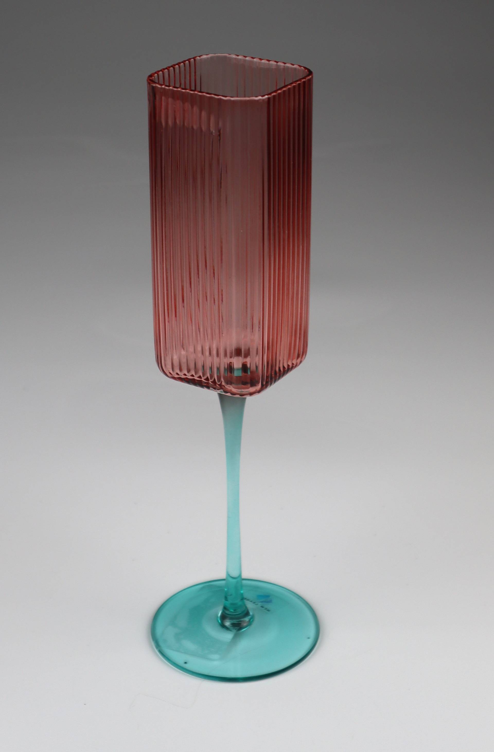 AM Design Sektglas "Handgefertigt" 3er Set von Am Design
