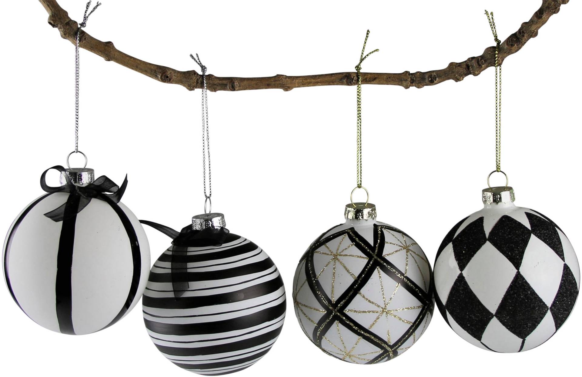 AM Design Weihnachtsbaumkugel "Weihnachtsdeko, Christbaumschmuck, Christbaumkugeln aus Glas" handdekoriert und mundgeblasen AM Design Weihnachtsbaumkugel "Weihnachtsdeko, Christbaumschmuck, Christbaumkugeln aus Glas" handdekoriert und mundgeblasen von Am Design